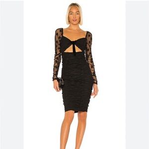 Black long sleeve dress